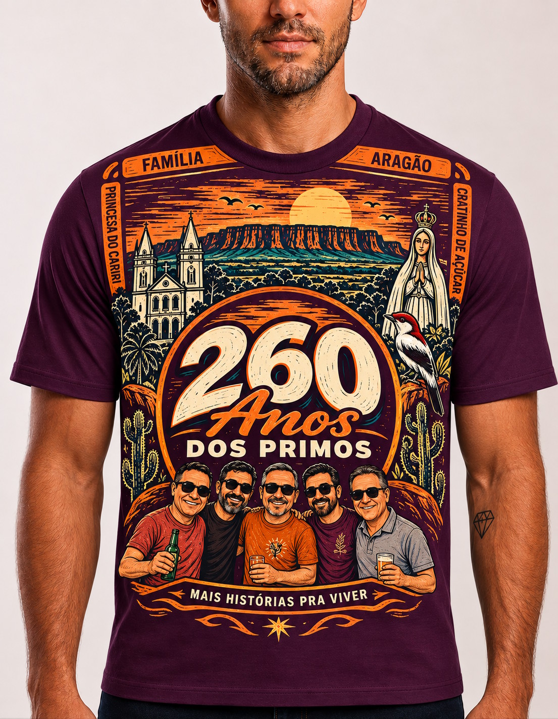 Camisa Oficial dos 260 Anos