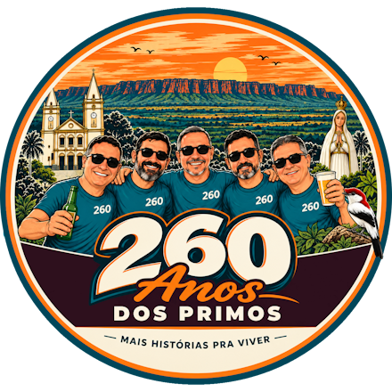 Logotipo 260 Anos dos Primos